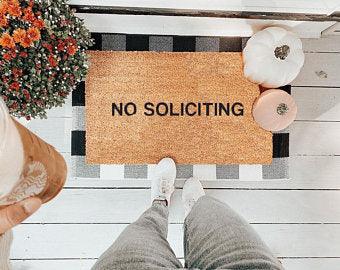No Soliciting