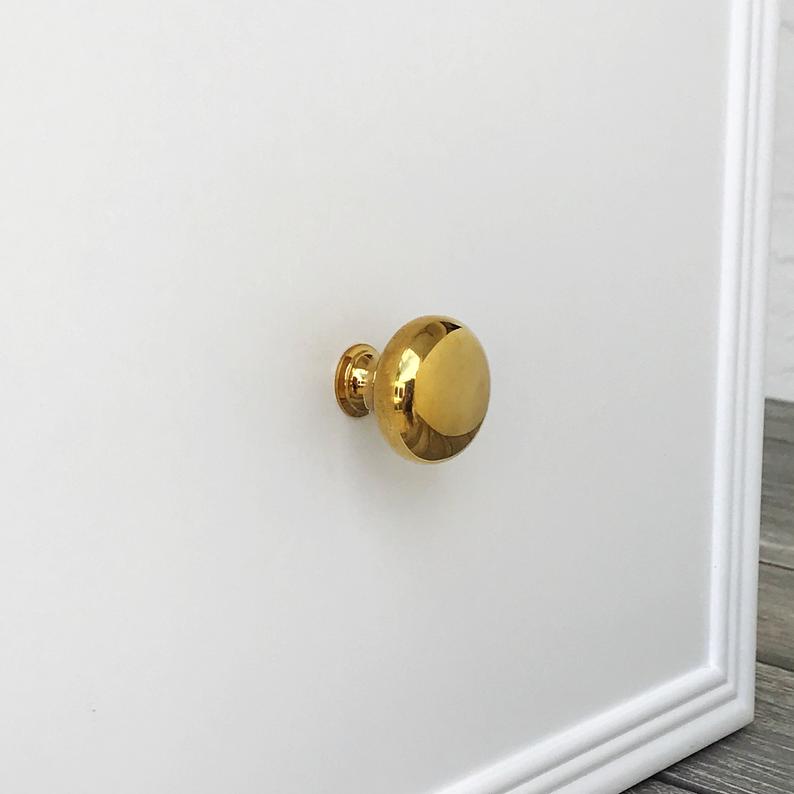 Unlacquered Brass 