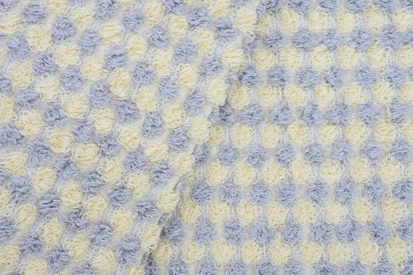 Bubble Gray Terry Hand Towel