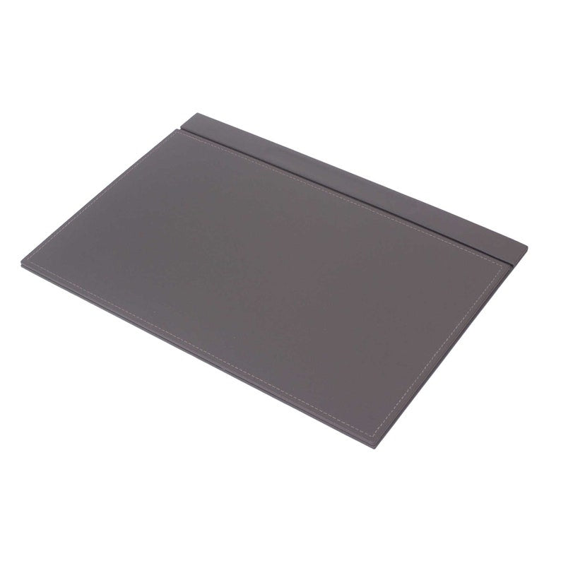 MOOG Leather Desk Set - Double Document Tray- Gray - 10 PCS