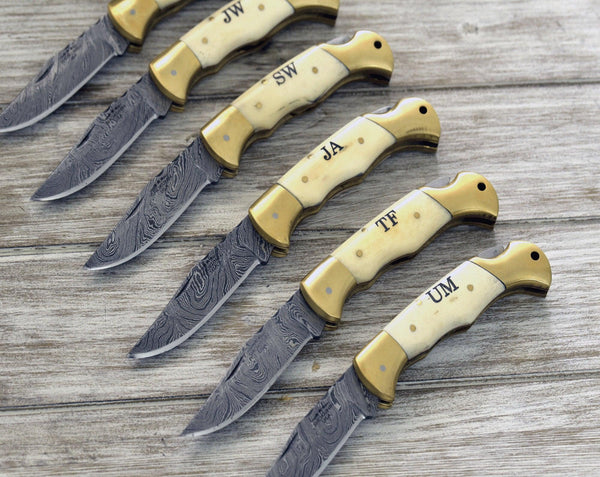 Razorsong Mini Damascus Steel Knife