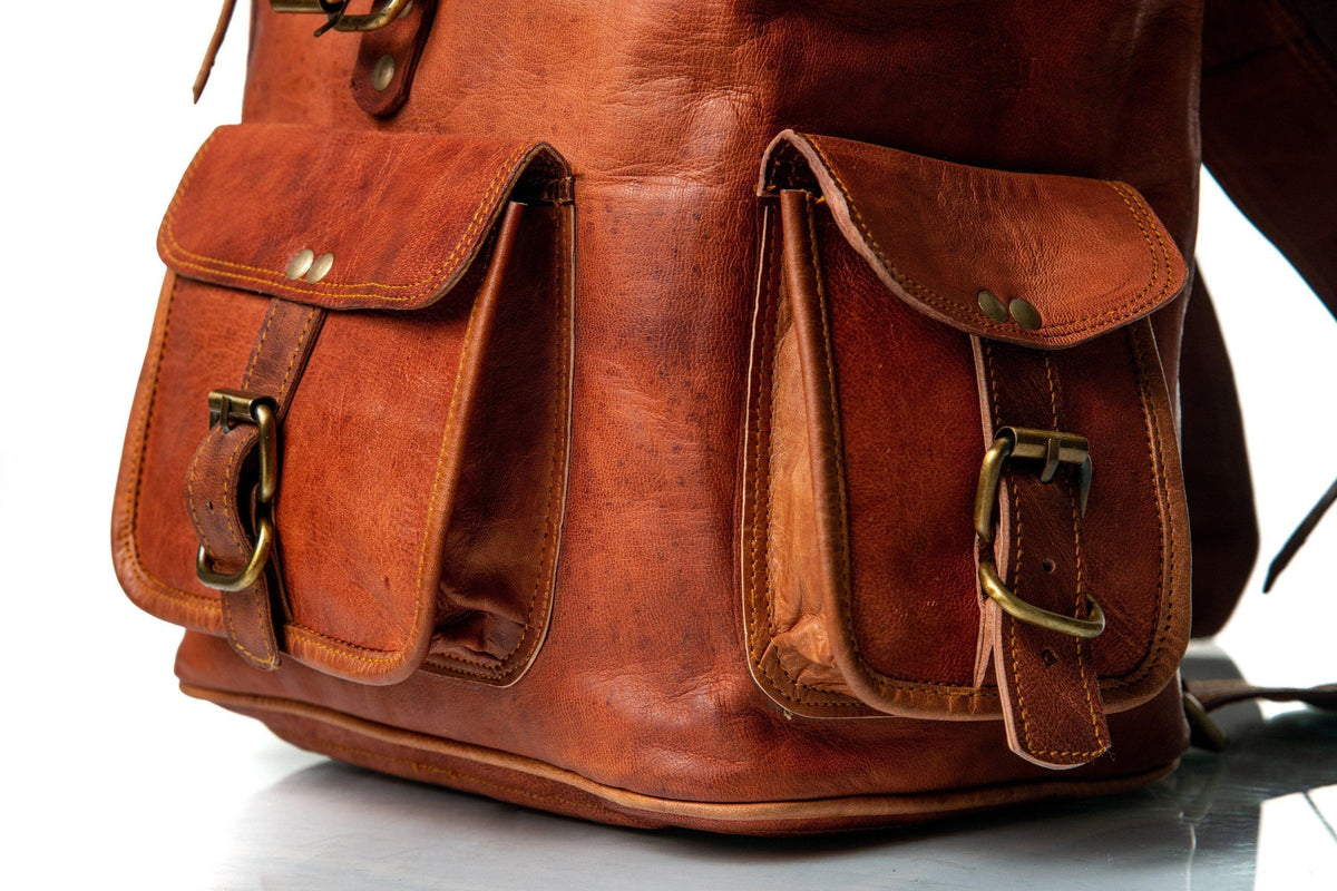 The Alvarado Tanned Backpack