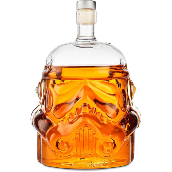 Transparent Creative Whiskey Decanter Set Bottle with 2 Wine Glasses 150ml for liquor, Bourbon, Scotch, Vodka, Father's Day Gift for Men Women