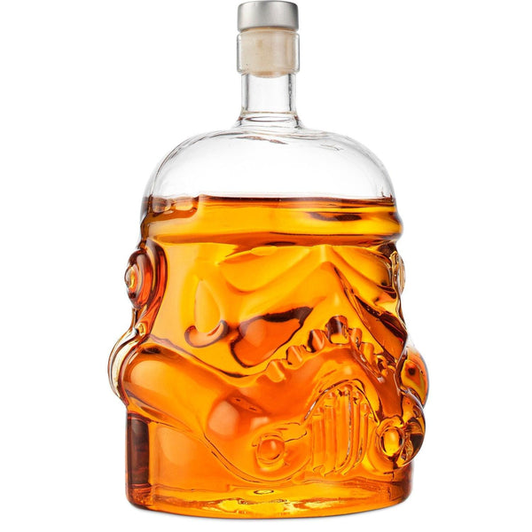 Transparent Creative Whiskey Decanter Set Bottle with 2 Wine Glasses 150ml for liquor, Bourbon, Scotch, Vodka, Father's Day Gift for Men Women