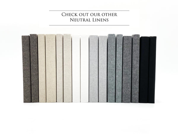 Steel Linen Covered Decorative Books