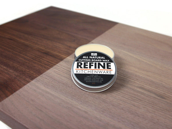 All Natural Cutting Board Wax, Handmade in the USA With Organic Coconut Oil and Organic Beeswax