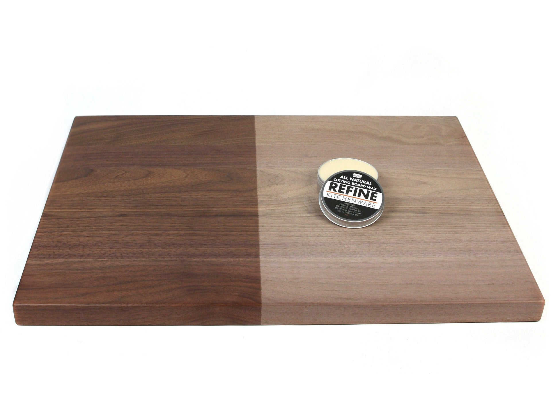 All Natural Cutting Board Wax, Handmade in the USA With Organic Coconut Oil and Organic Beeswax