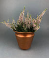 Vintage Copper Hand Hammered Flower Pot