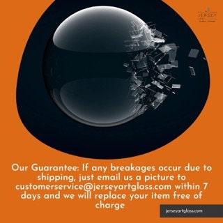 Halloween Skull Shot Glasses Jersey Art Glass