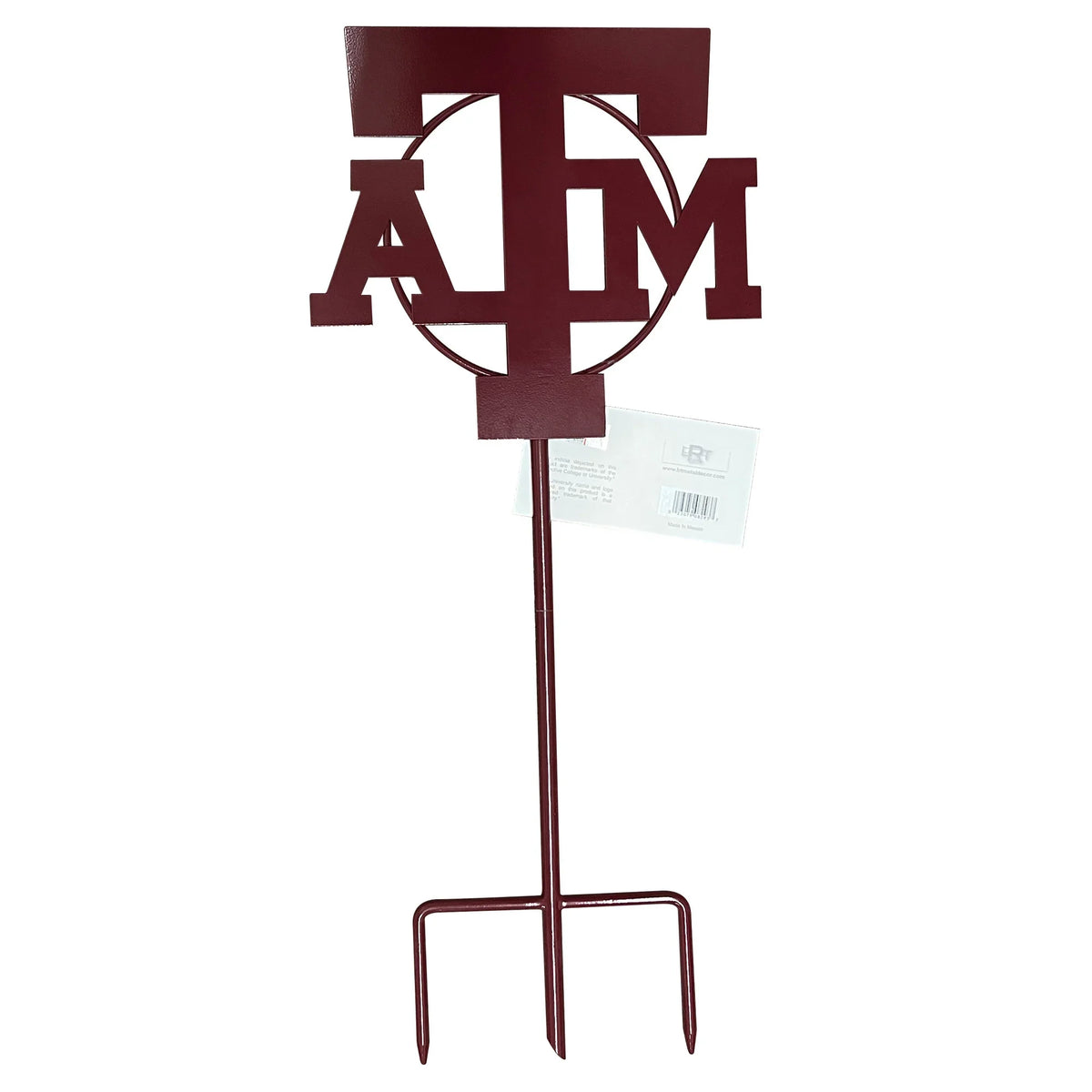 Texas A&M Logo Wrought Iron Yard Decor