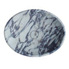 Calacatta Viola Marble Oval Shape Above Vanity Bathroom Sink (W)14
