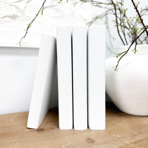 White Decorative Books