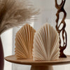 Sculptural Palm Leaf Candle