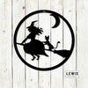 Witch Metal Sign | Halloween Door and Wall Decor