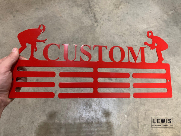 Custom Wrestling Medal Hanger | Personalized Award Display