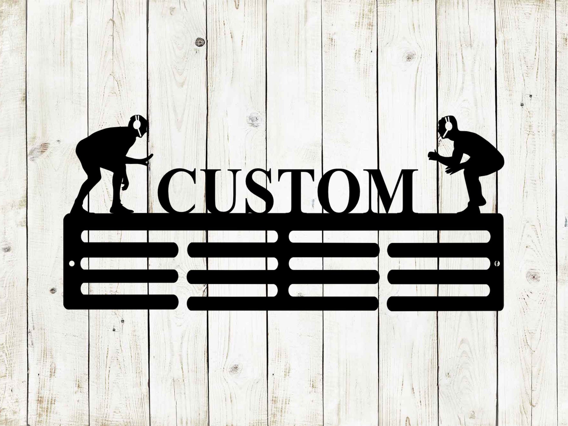 Custom Wrestling Medal Hanger | Personalized Award Display