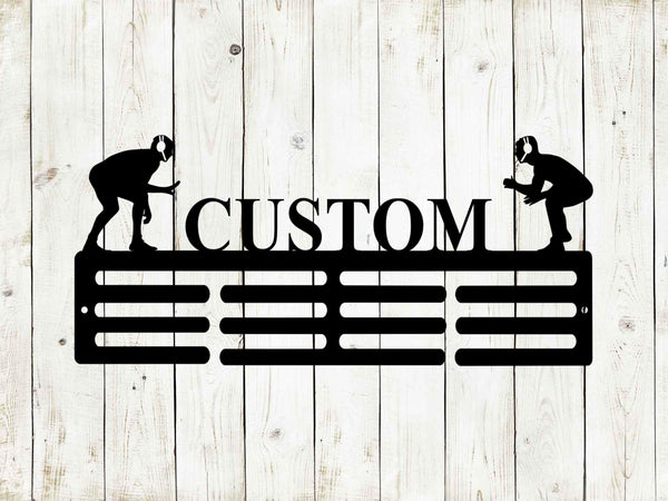 Custom Wrestling Medal Hanger | Personalized Award Display