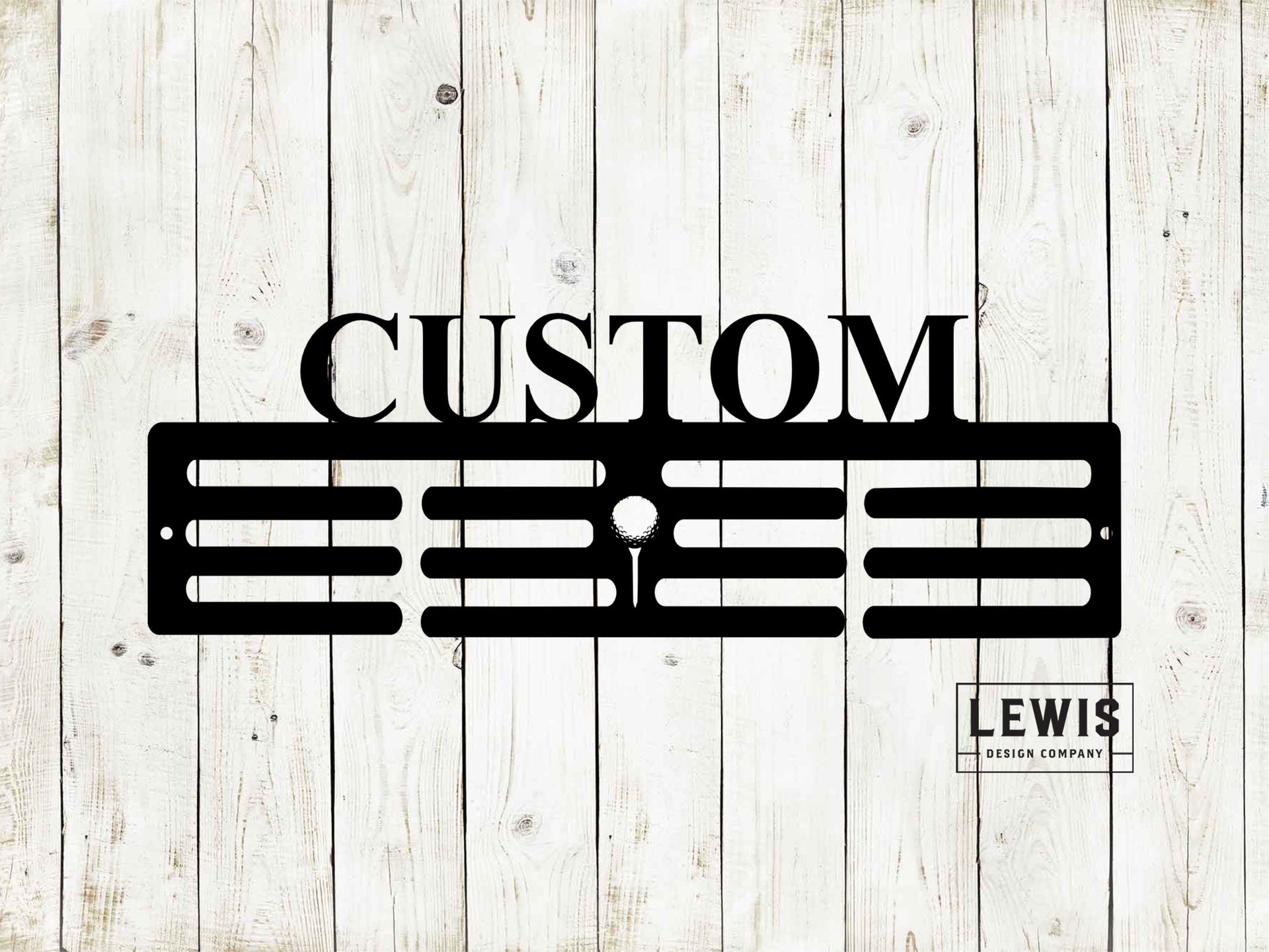 Custom Golf Medal Hanger | Personalized Award Display