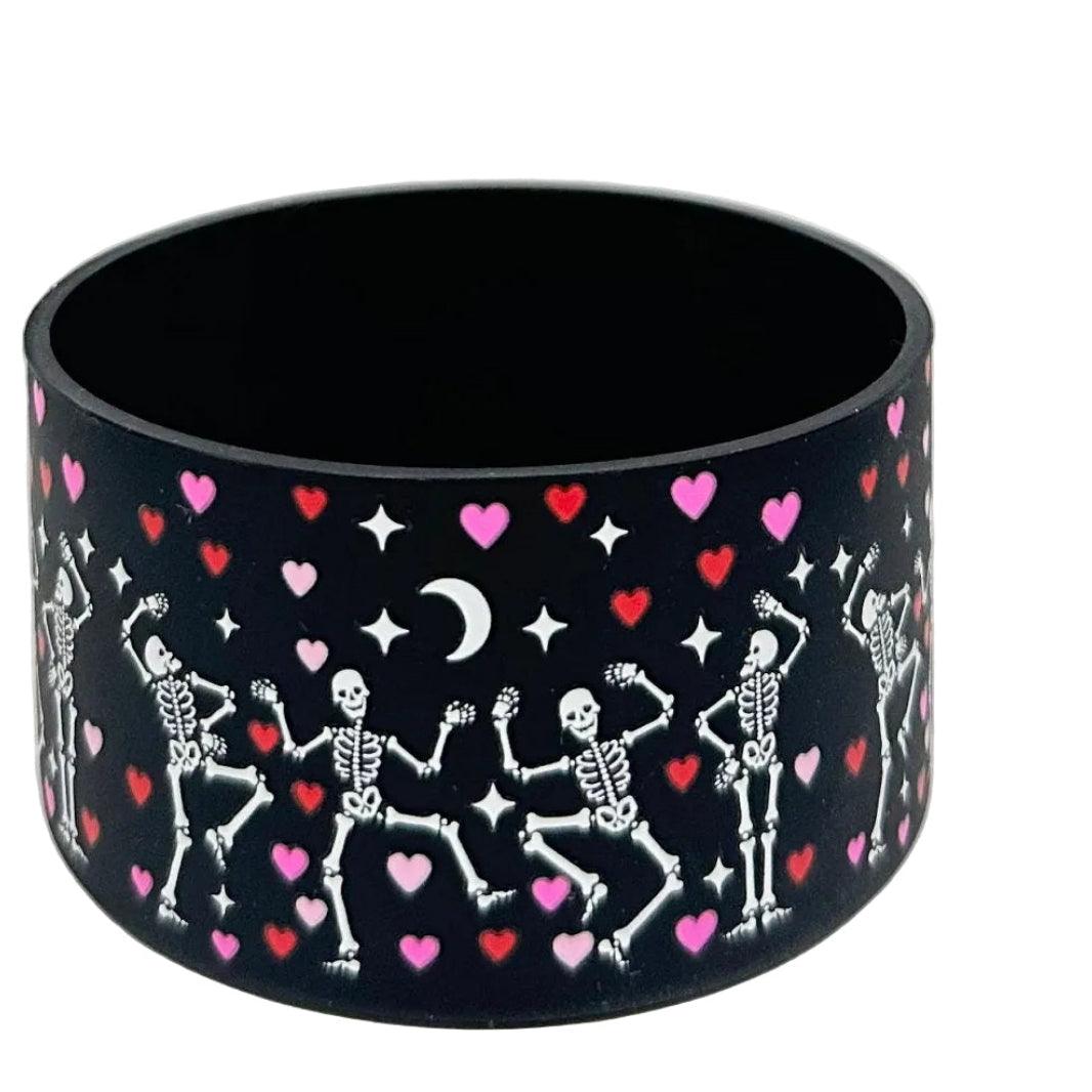 SkellyLove silicone boot sleeve bumper for tumbler
