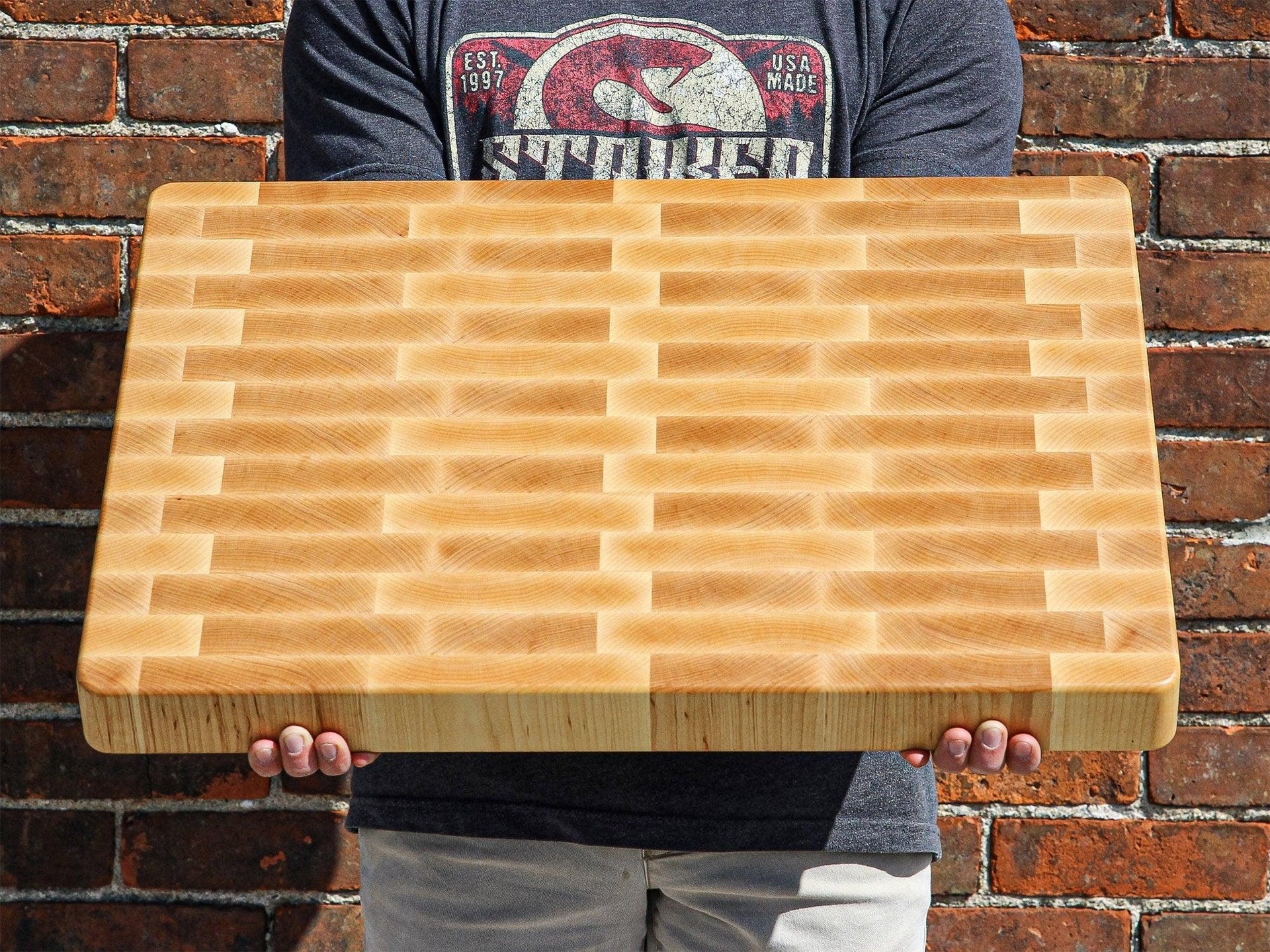XXL Maple Butcher Block Cutting Board, 24
