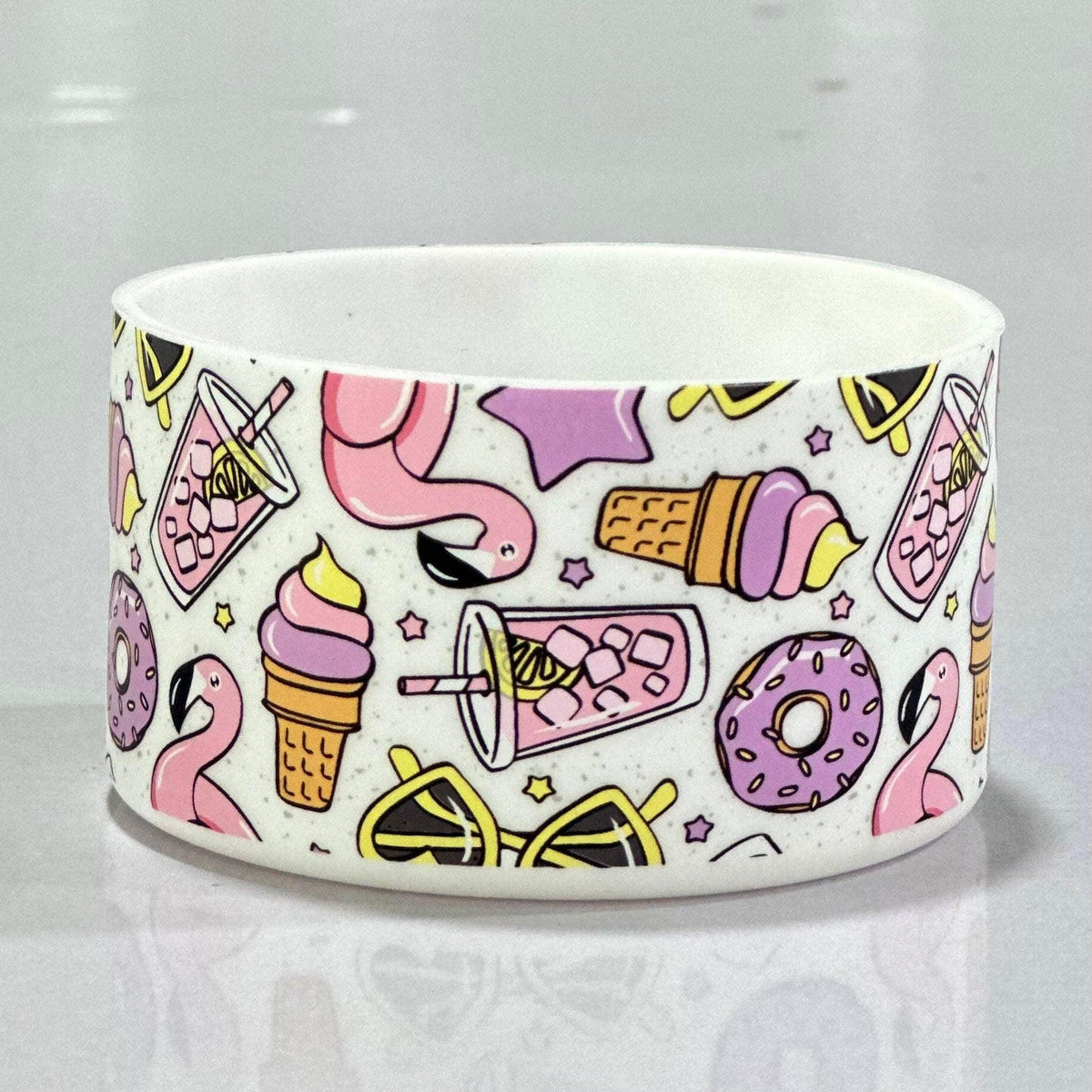 Summer Days Silicone Boot Bumper Sleeve for tumblers