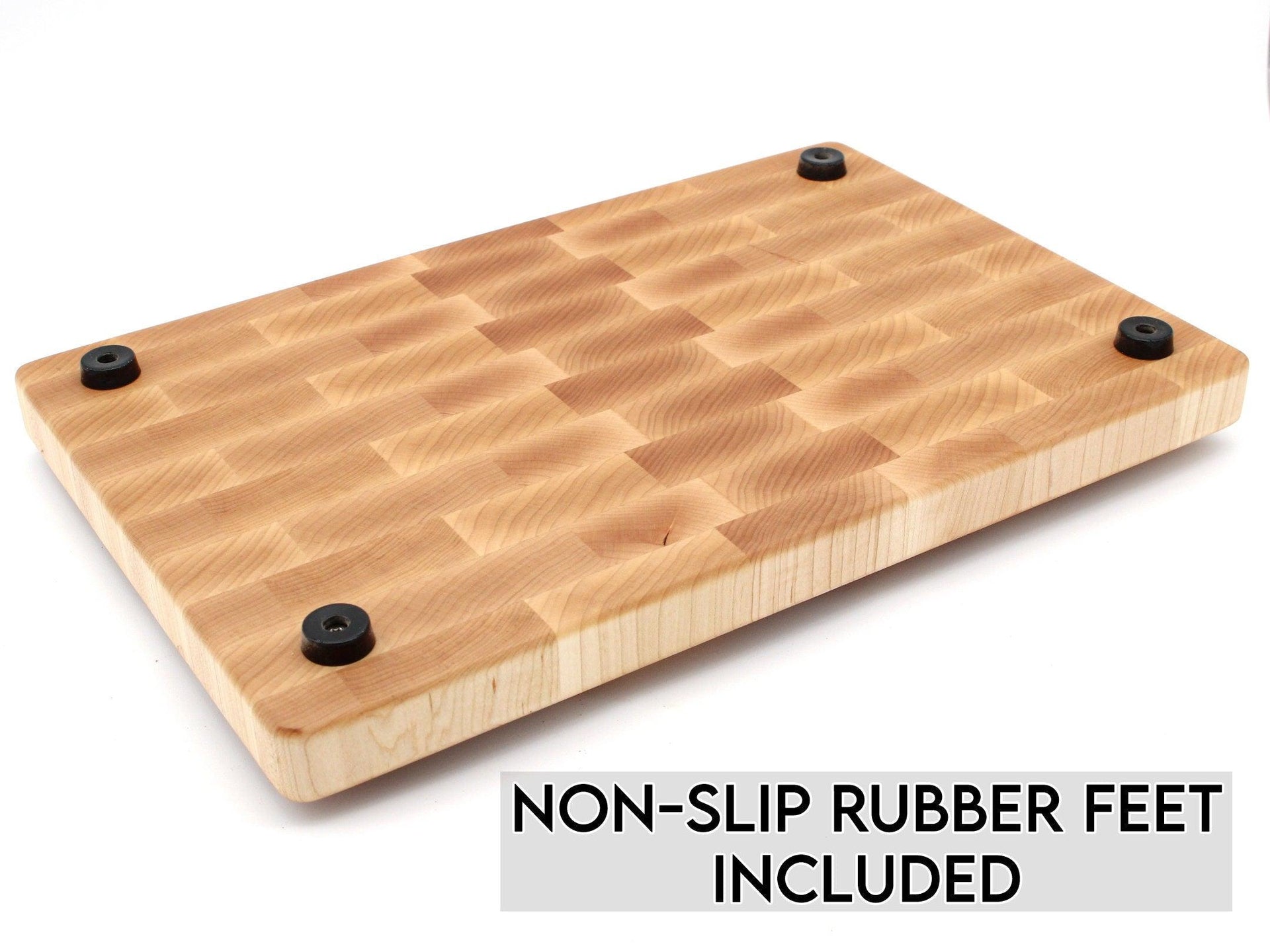 Large End Grain Walnut Cutting Board With Edge Engraving, Walnut Butcher Block with Edge Engraving, Wedding Gift, Gift for Him, USA Made