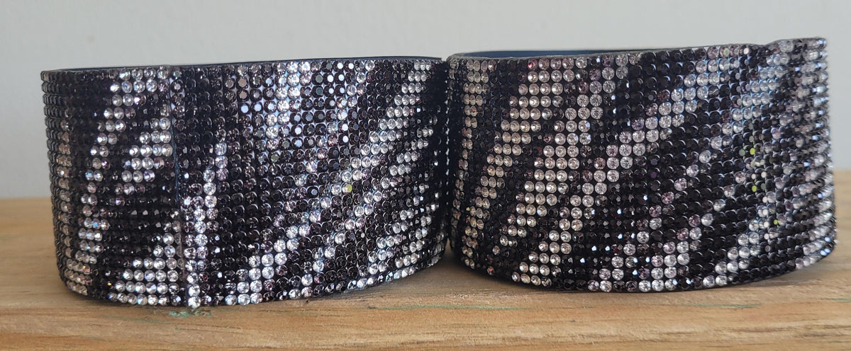 Blingin' Zebra Silicone Boot Bumper Sleeve for Tumblers