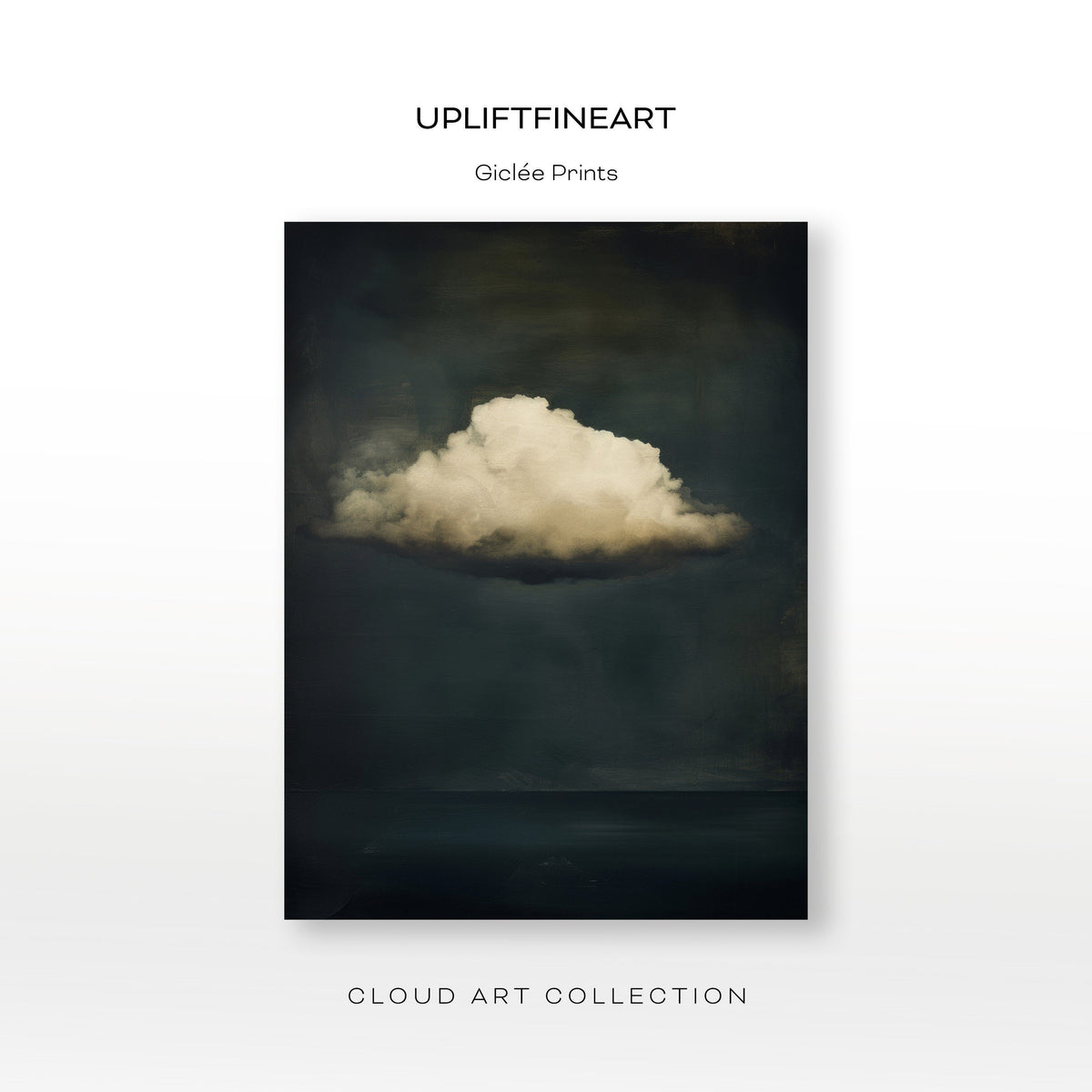 Midnight Tempest - Moody Cloud Wall Art