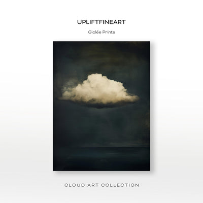 Midnight Tempest - Moody Cloud Wall Art