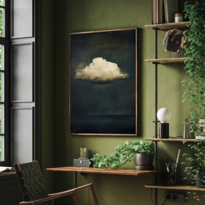 Midnight Tempest - Moody Cloud Wall Art