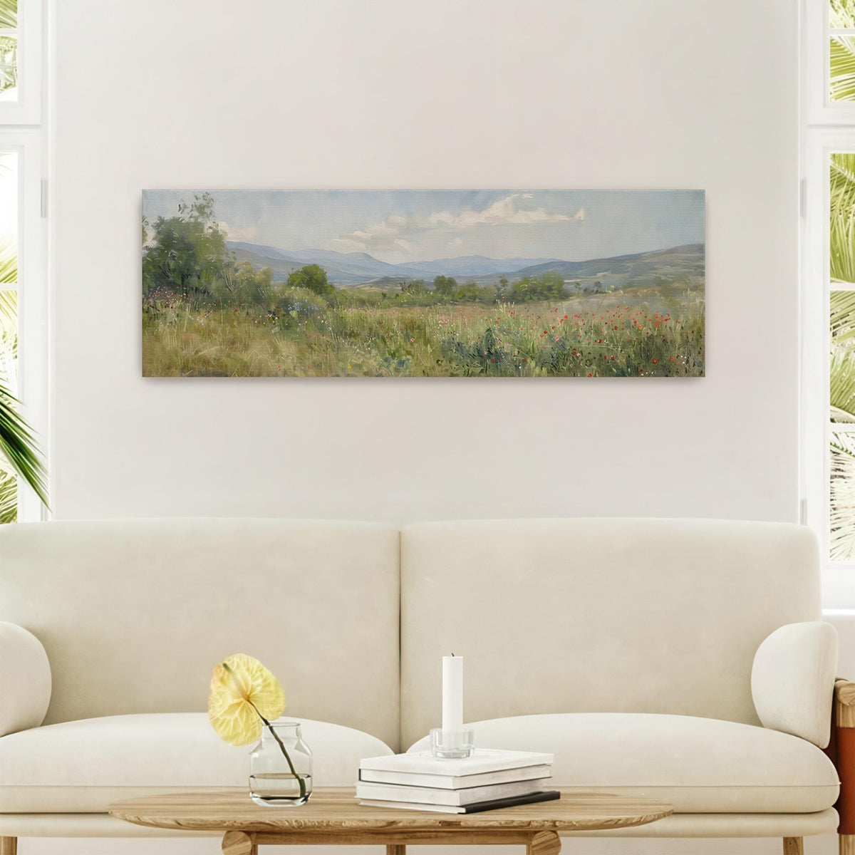 Mountain Meadow Canvas Wall Art