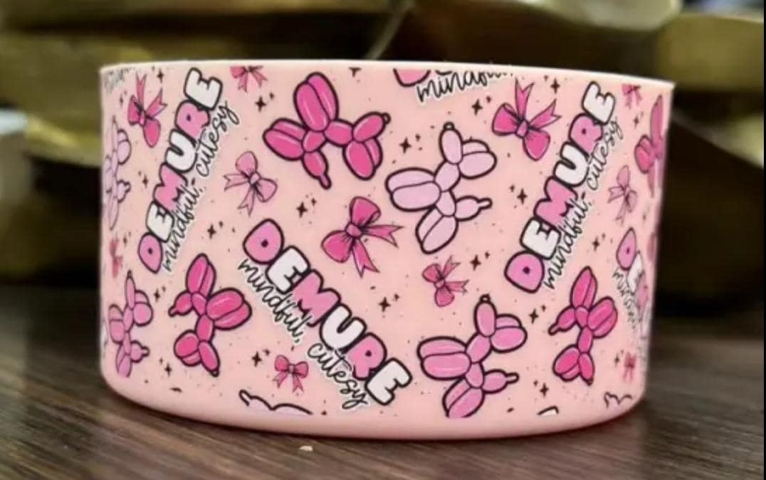 Demure Pink Silicone boot bumper sleeve
