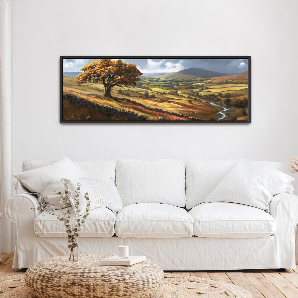 Autumn Landscape Canvas Art Print
