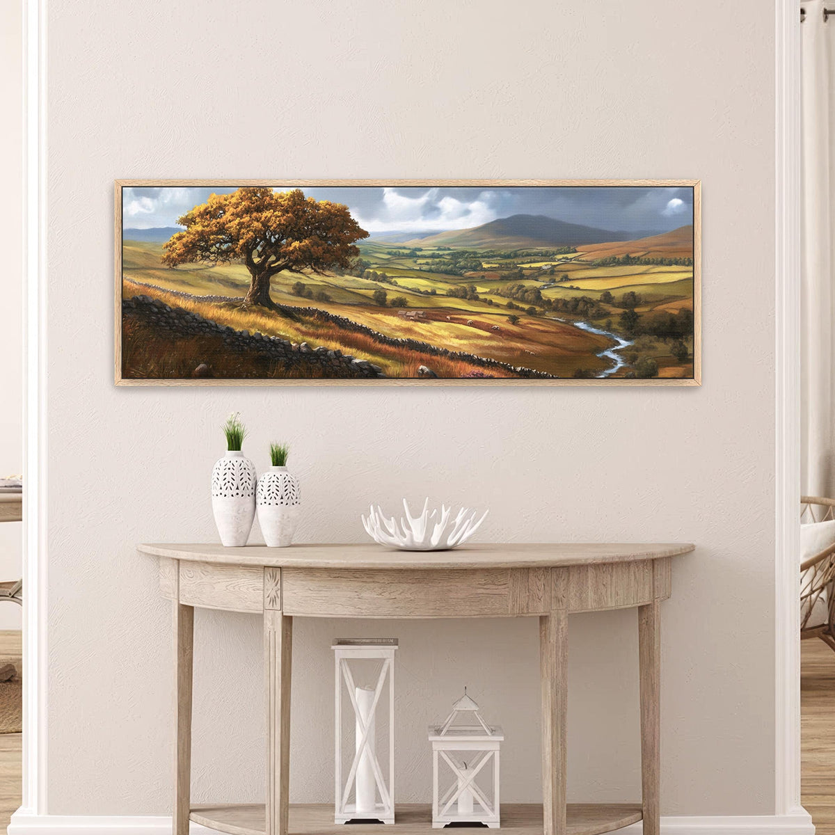 Autumn Landscape Canvas Art Print