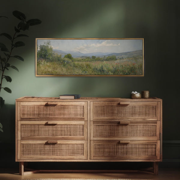 Mountain Meadow Canvas Wall Art