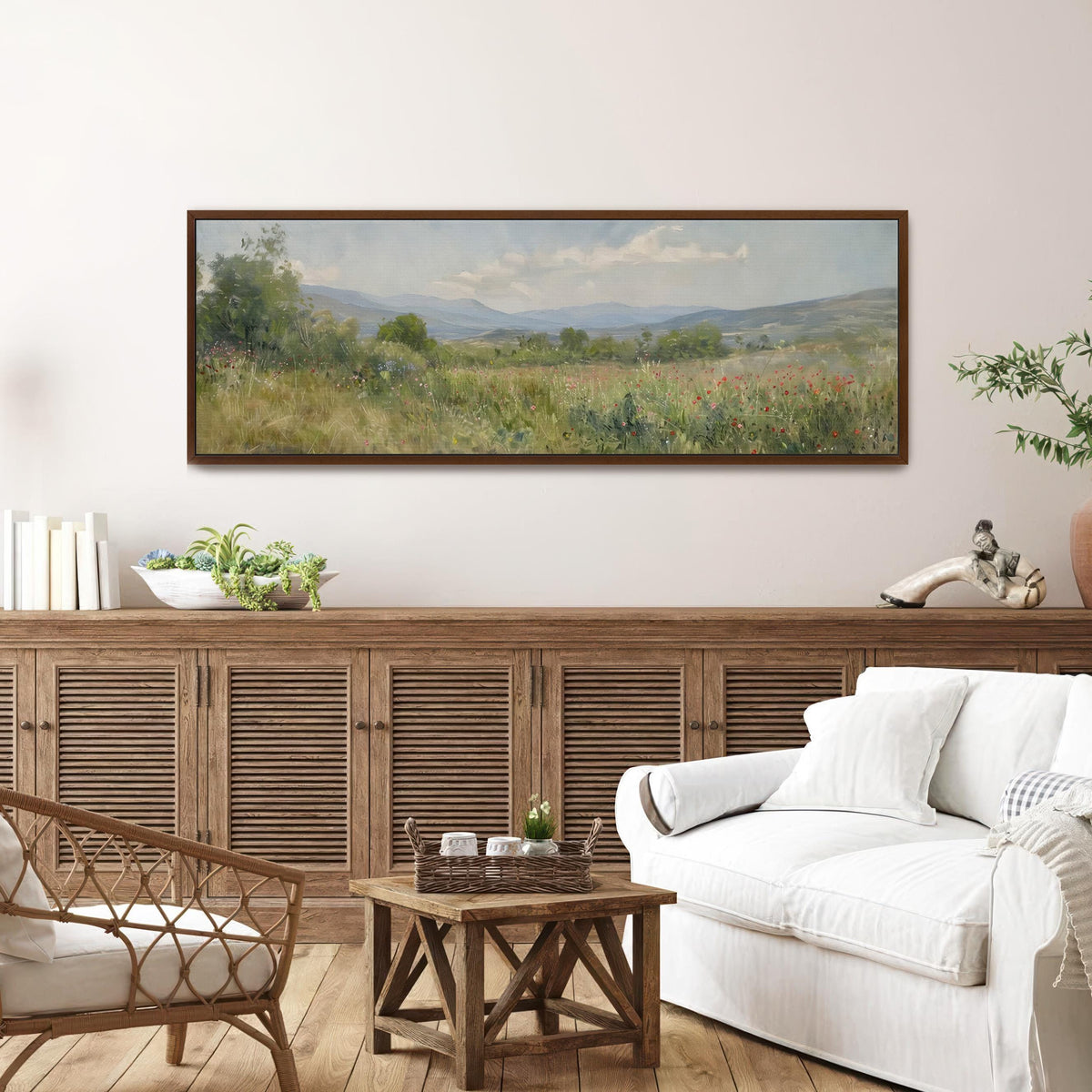 Mountain Meadow Canvas Wall Art