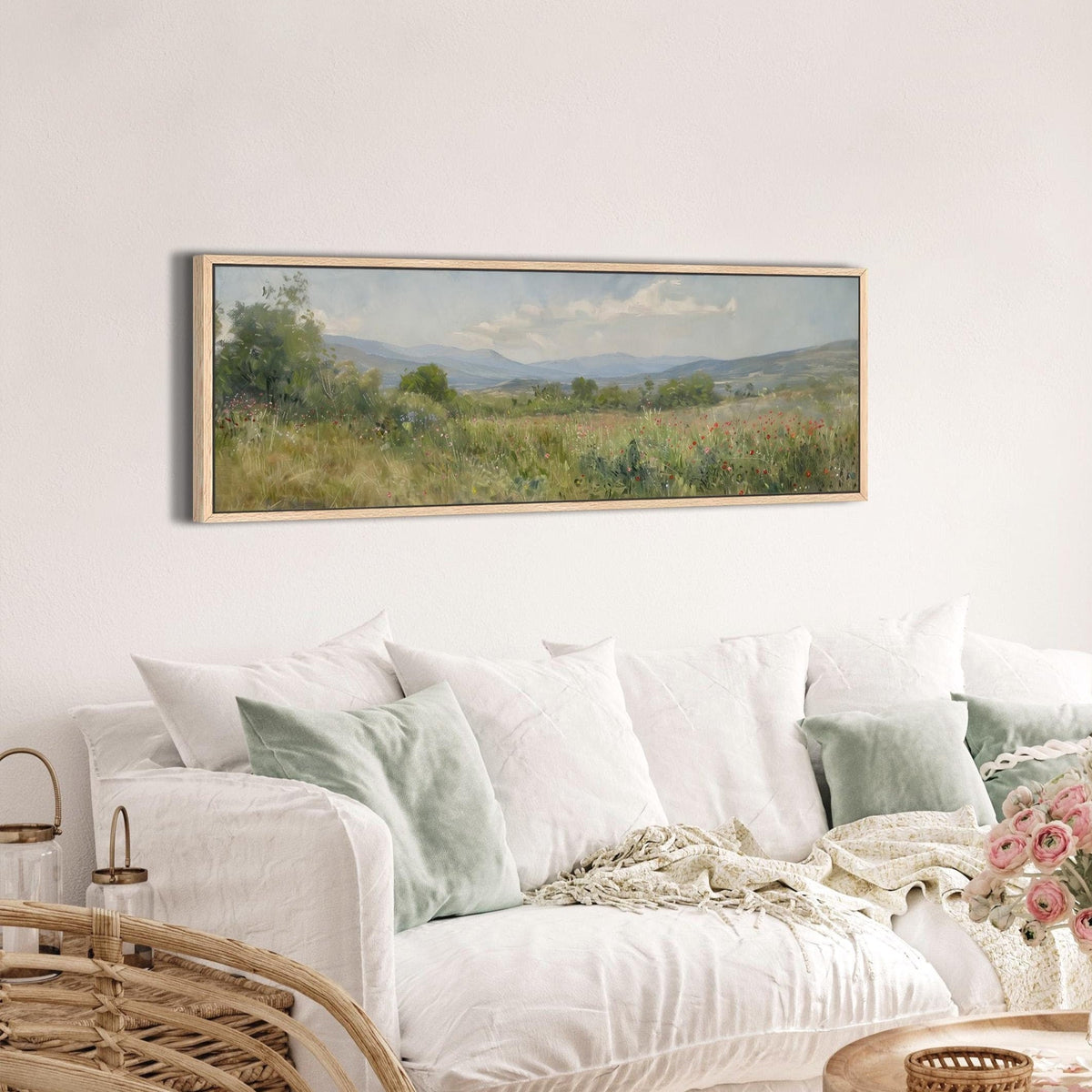 Mountain Meadow Canvas Wall Art