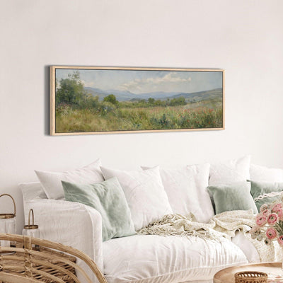 Mountain Meadow Canvas Wall Art