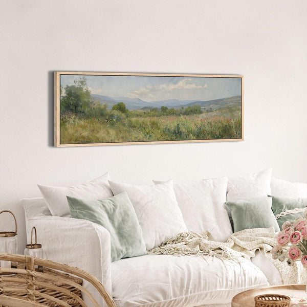 Mountain Meadow Canvas Wall Art