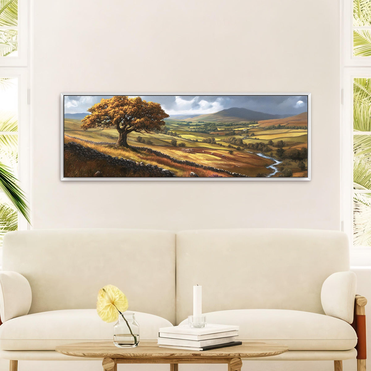 Autumn Landscape Canvas Art Print