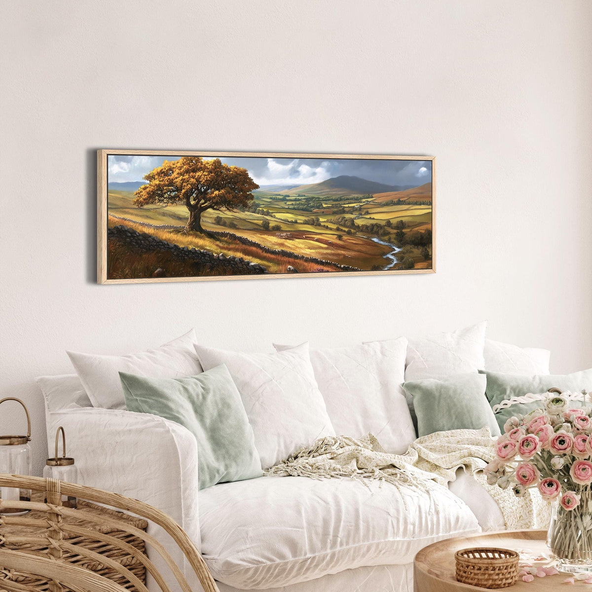 Autumn Landscape Canvas Art Print