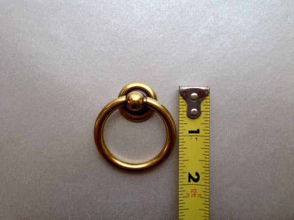 Plain Brass Ring Pulls Hardware Cabinet Pull Drawer Pull