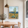 Serene Desert Landscape - Canvas Art