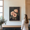 Vintage Peony Moody Art