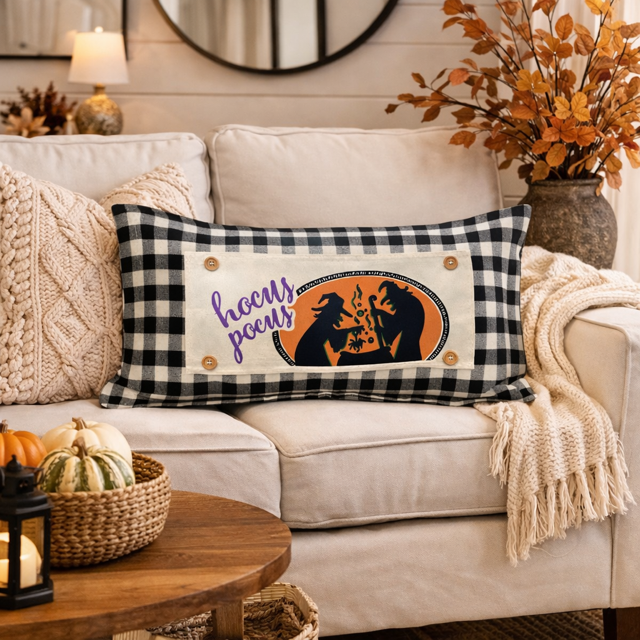 PANEL ONLY: RECTANGLE Halloween October Fall Autumn Hocus Pocus Cauldron Spell Party Cackle; WITCHES BREW