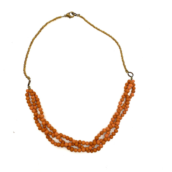 Teah Necklace- Multitone
