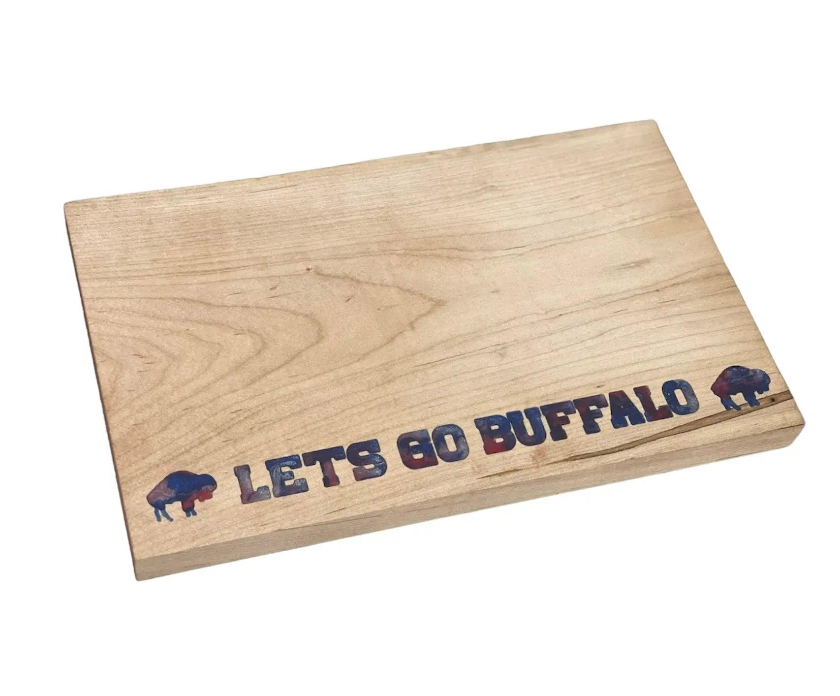 Lets Go Buffalo Cutting Board - Gifts for You 'n Me