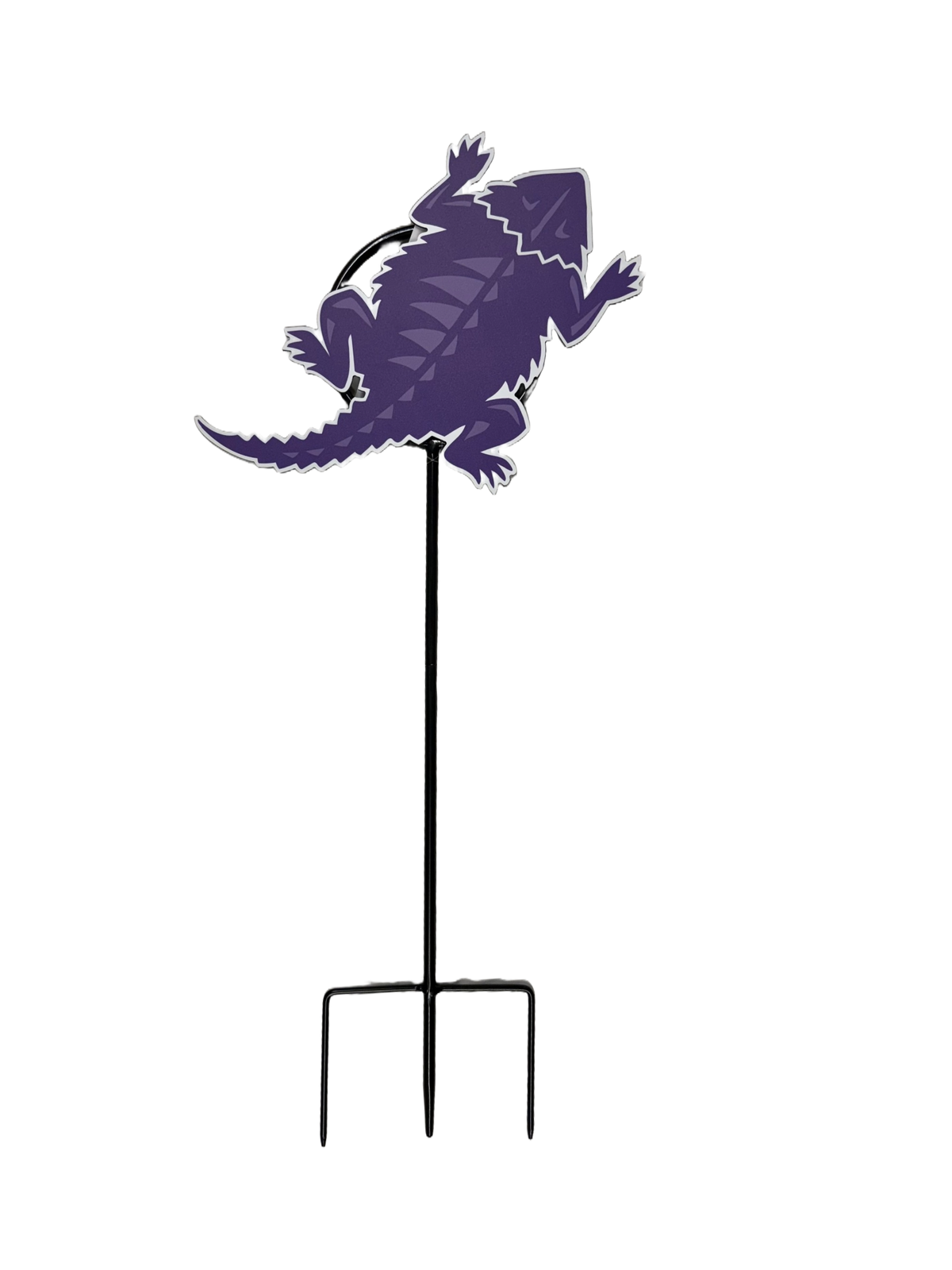 TCU Horned Frogs Wrought Iron Yard Decor