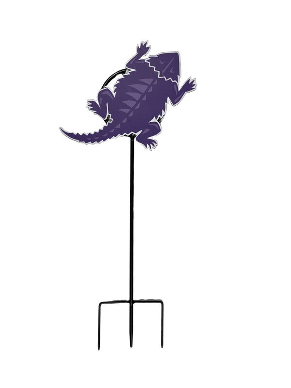 TCU Horned Frogs Wrought Iron Yard Decor
