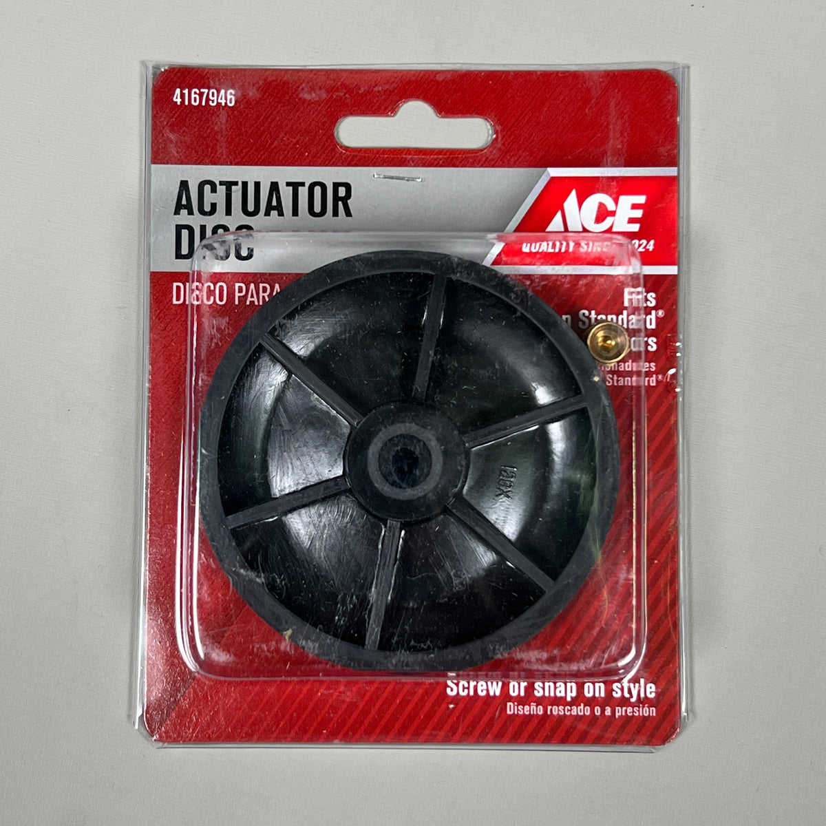 ACE 12-PACK! Actuator Disc for Toilet Flush Valve Black Brass American Standard 4167946 ACE835-29